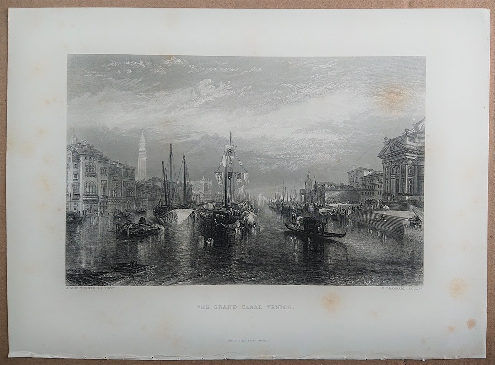 1865年 J.M.W.Turner Turner Gallery ヴェネツィア 大運河 The Grand